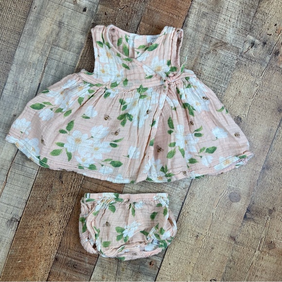 Angel Dear Dresses Angel Dear Magnolia Muslin Kimono Gauzey Floral